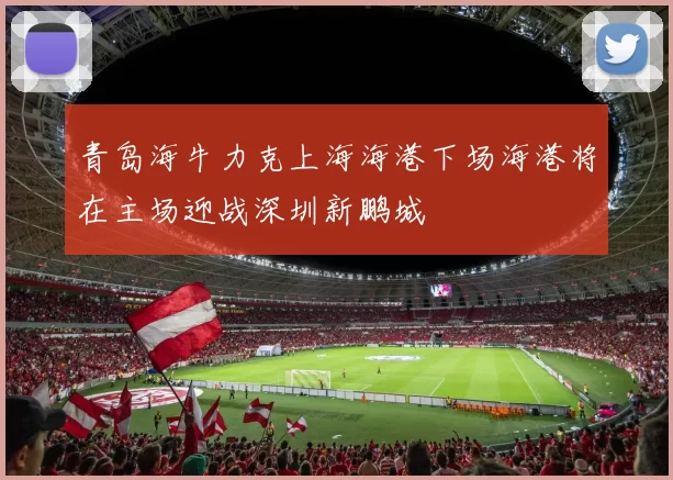 青岛海牛力克上海海港下场海港将在主场迎战深圳新鹏城